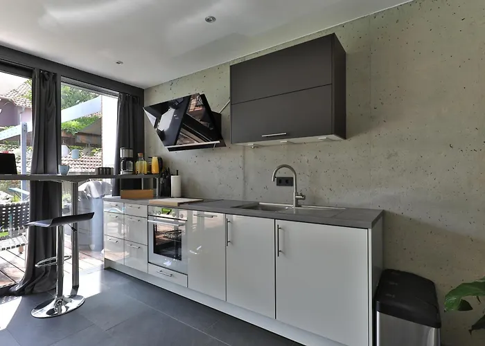 Modernes Studio-apartment Lägenhet Gersthofen